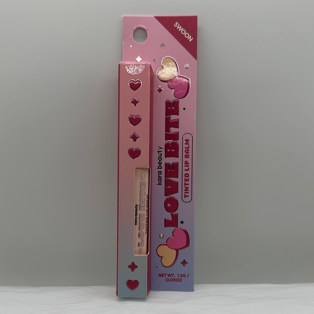 3/$15 🌼 Kara Beauty Love Bite Tinted Lip Balm - Swoon Pink